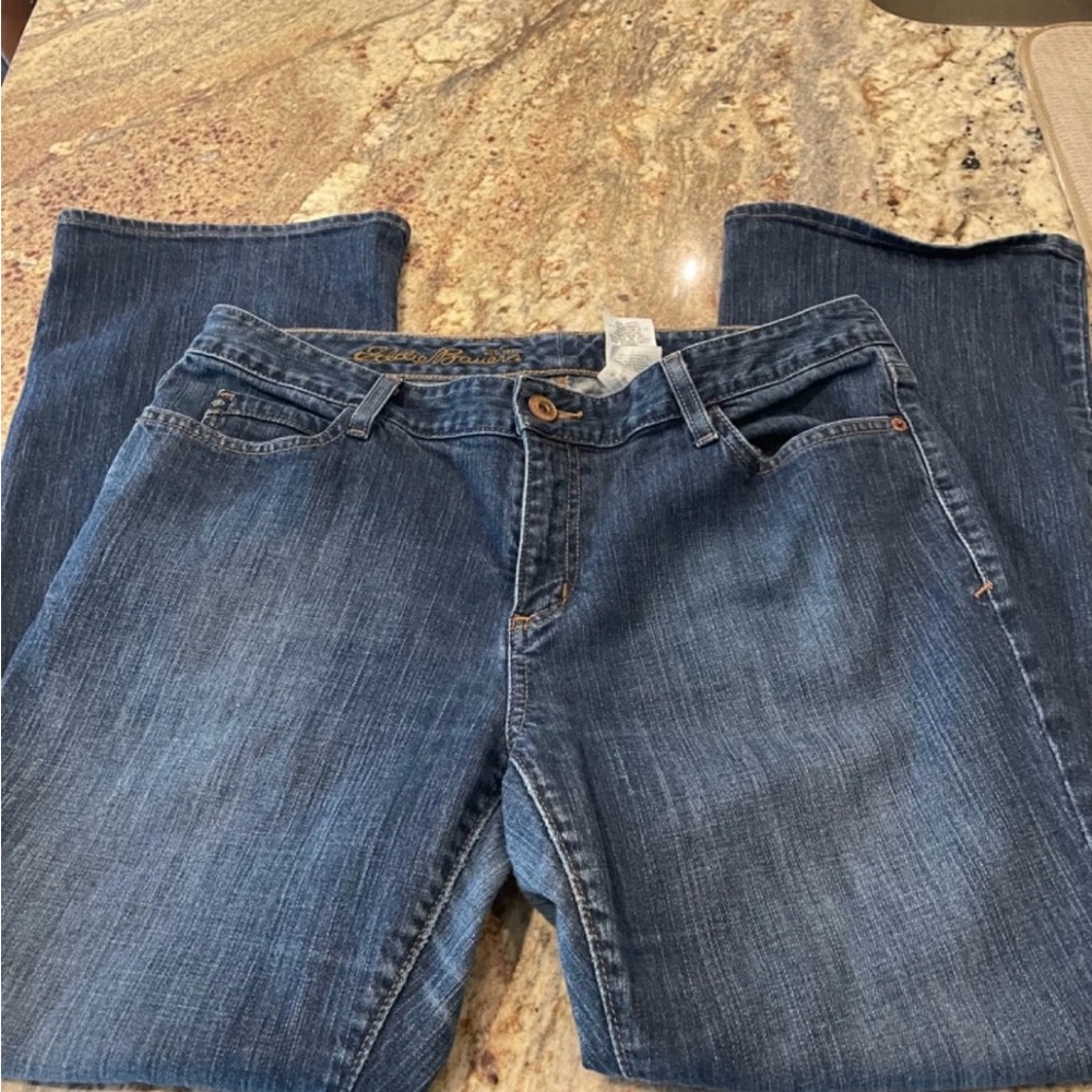 Eddie Bauer Curvy Jeans Women's Size 14S 14 Short